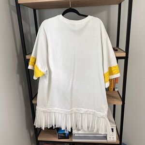 Ruffled T-Shirt Dress